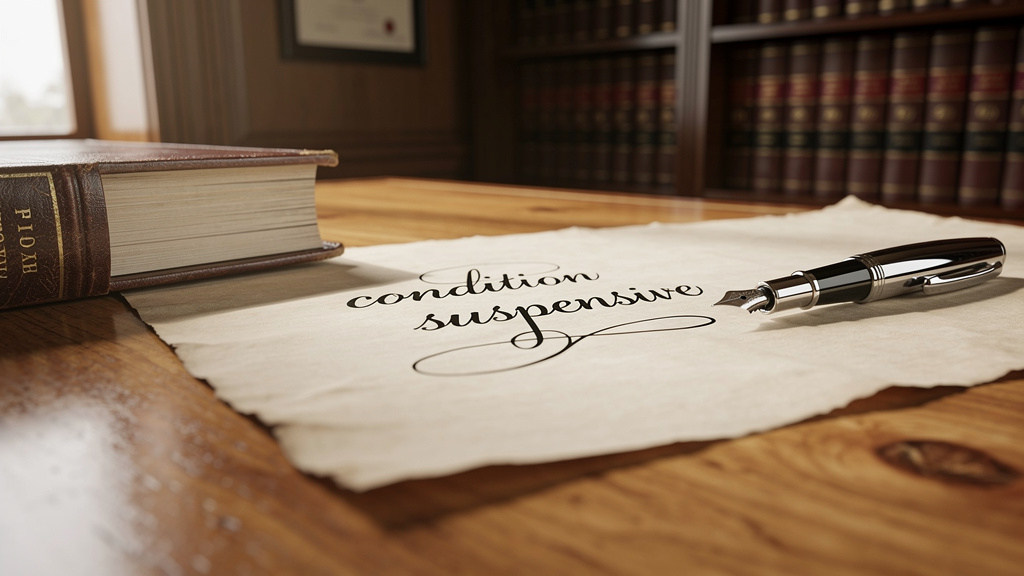 Condition suspensive définition : guide pratique pour les avocats